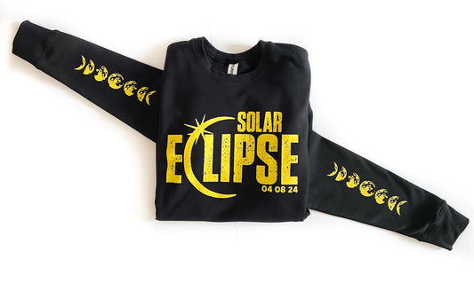 Solar Eclipse Crewneck Sweater