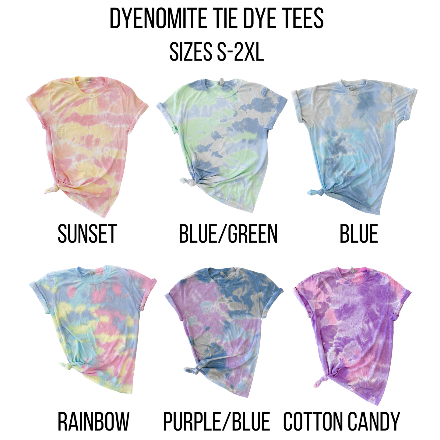 Embrace Change and Let Yourself Grow Tie Dye Tee