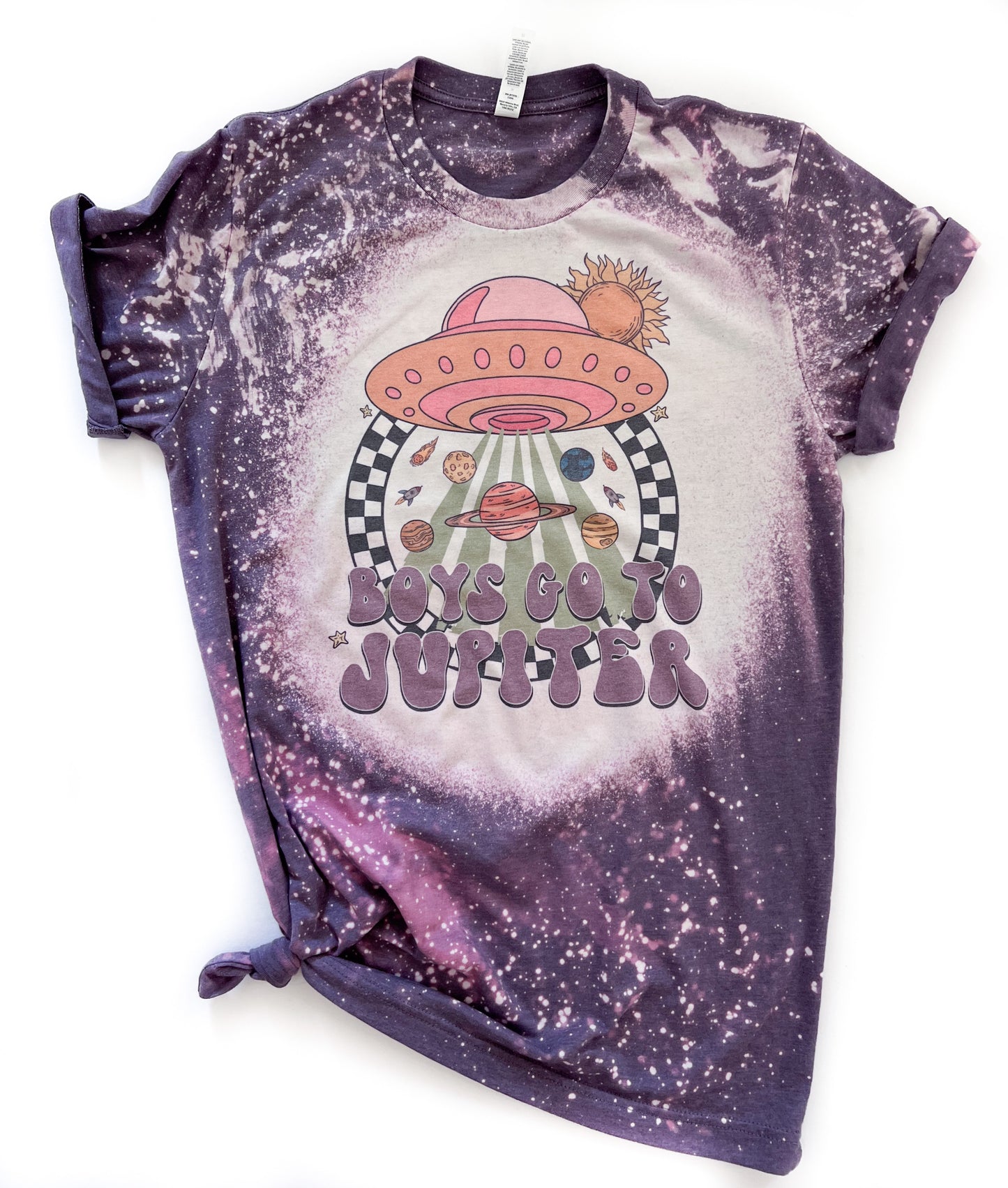 Boys Go To Jupiter Bleached Tee