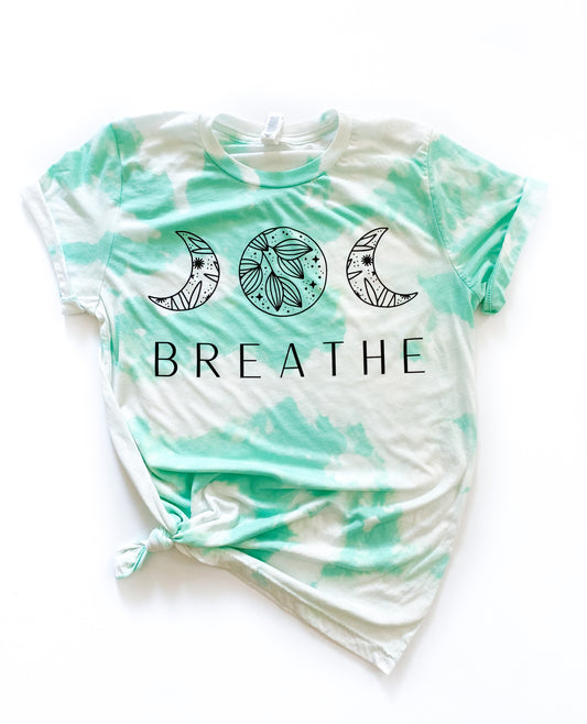 Breathe Moon Tie Dye Tee