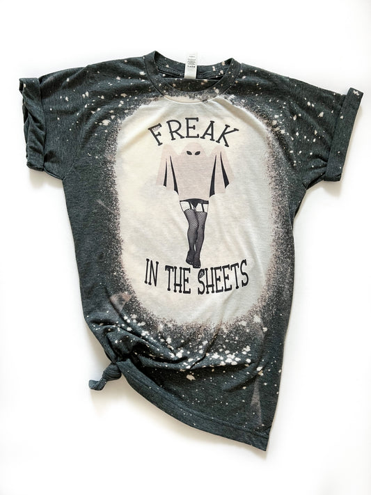 Freak in the Sheets Ghost Bleached Tee