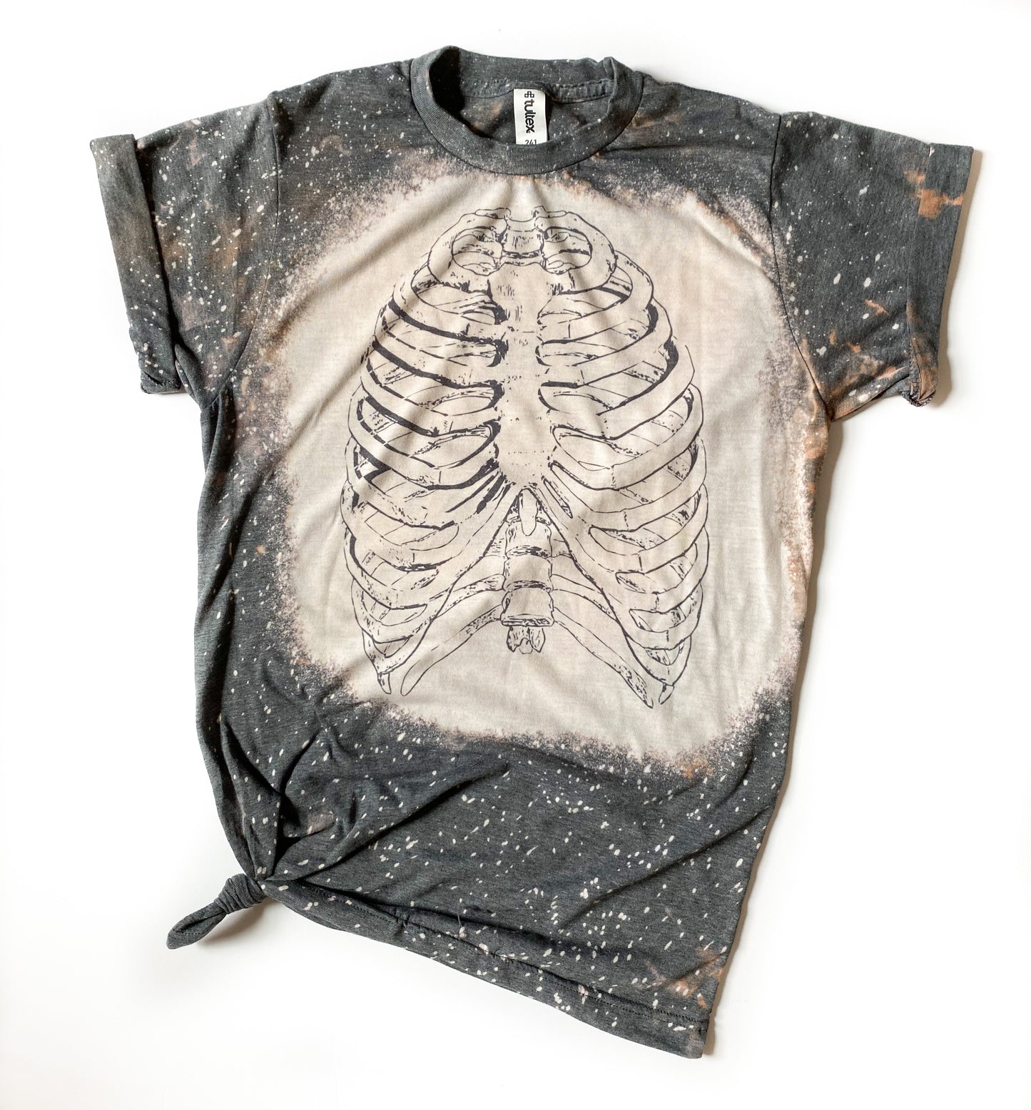 Rib Cage Bleached Tee