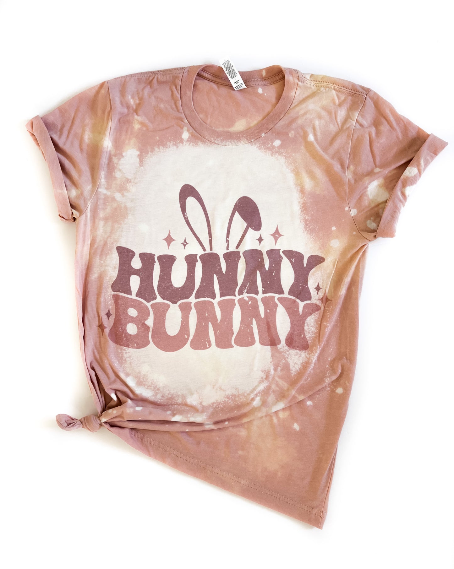 Hunny Bunny Easter Bleached Tee