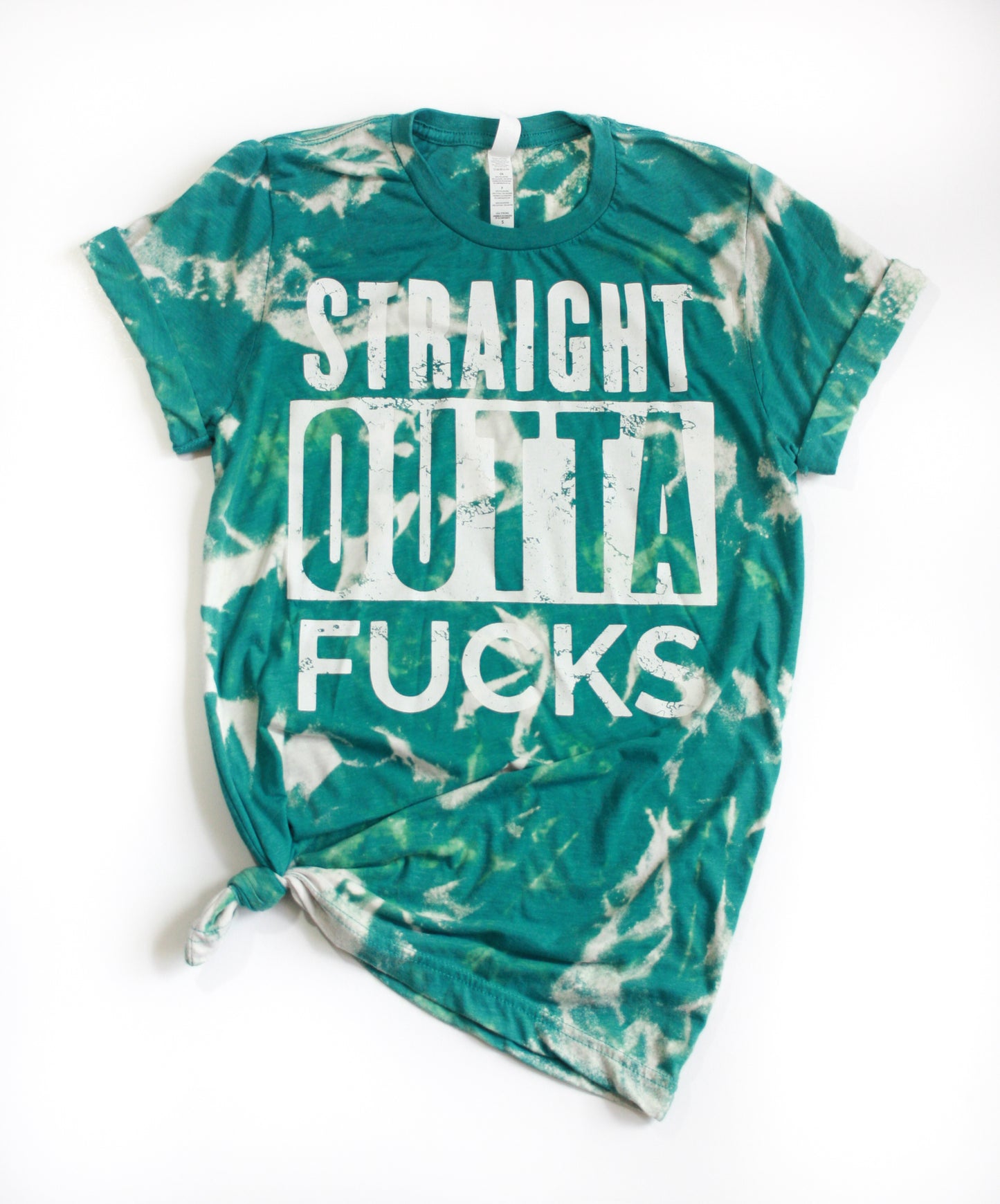 Funny Straight Outta Fs Tie Dye Tshirt