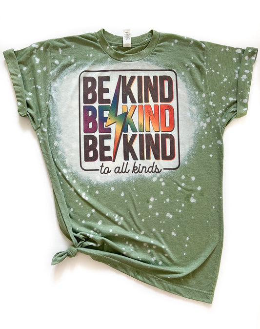 Be Kind To All Kinds Pride Tee
